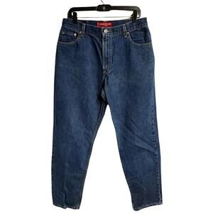 Vintage‎ Levi's 550 Classic Relaxed High Rise Tapered Blue Denim Jeans Size 14M